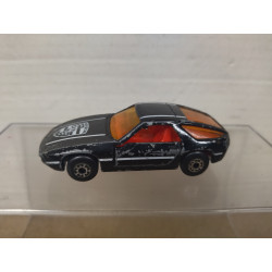 PORSCHE 928 BLACK SUPERFAST 59 (3) 1:59/apx 1:64 MATCHBOX NO BOX