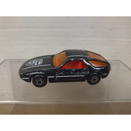 PORSCHE 928 BLACK SUPERFAST 59 (3) 1:59/apx 1:64 MATCHBOX NO BOX