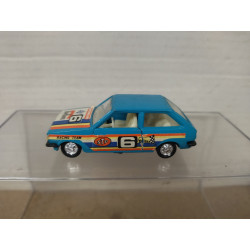 FORD FIESTA MK.I AZUL n6 apx 1:64 MIRA 145 NO BOX