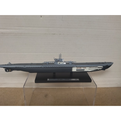 SUBMARINE U-181 TYPE IXD2 1942 KRIEGSMARINE WW 2 1:350 ATLAS DeAGOSTINI n102