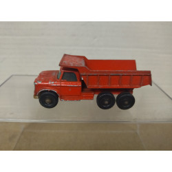 DODGE DUMPER TRUCK RED LESNEY 48 (3) 1:85/apx 1:64 MATCHBOX NO BOX
