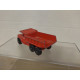 DODGE DUMPER TRUCK RED LESNEY 48 (4) 1:85/apx 1:64 MATCHBOX NO BOX