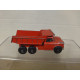 DODGE DUMPER TRUCK RED LESNEY 48 (4) 1:85/apx 1:64 MATCHBOX NO BOX