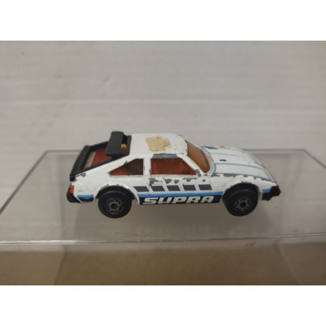 TOYOTA SUPRA 1983 WHITE MB39/60 1:60/apx 1:64 MATCHBOX NO BOX