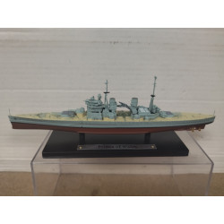 ACORAZADO HMS PRINCE OF WALES 1941 WW 2 WARSHIP 1:1250 ATLAS De AGOSTINI n103