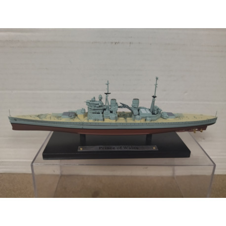 ACORAZADO HMS PRINCE OF WALES 1941 WW 2 WARSHIP 1:1250 ATLAS De AGOSTINI n103