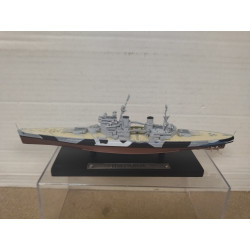 ACORAZADO HMS ANSON WW 2 WARSHIP 1:1250 ATLAS De AGOSTINI n129