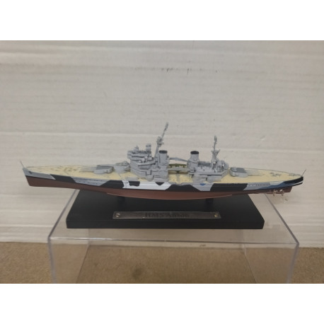 ACORAZADO HMS ANSON WW 2 WARSHIP 1:1250 ATLAS De AGOSTINI n129