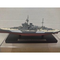 ACORAZADO HMS WARSPITE WW 2 WARSHIP 1:1250 ATLAS De AGOSTINI n113