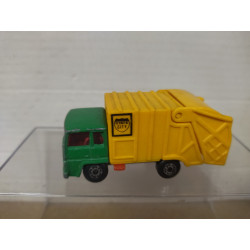 REFUSE TRUCK/CAMION BASURA GREEN MB36 (4) 1:86/apx 1:64 MATCHBOX NO BOX