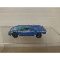LAMBORGHINI COUNTACH BLUE apx 1:64 SUMMER S675 HONG-KONG NO BOX