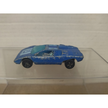 LAMBORGHINI COUNTACH BLUE apx 1:64 SUMMER S675 HONG-KONG NO BOX