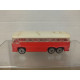 AUTOBUS RED/WHITE apx 1:64 NO BOX MADE CHINA