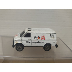 CHEVROLET VAN (NO LICENCE) WARTUNGSDIENST apx 1:64 MADE IN CHINA NO BOX