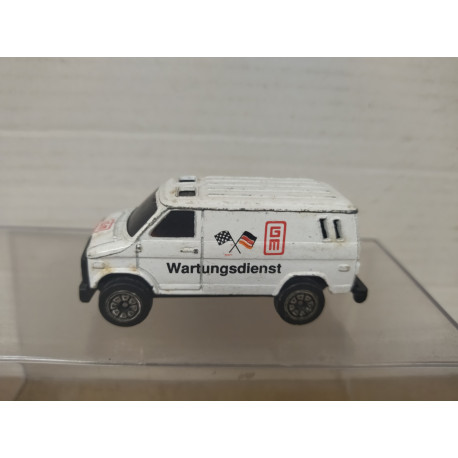 CHEVROLET VAN (NO LICENCE) WARTUNGSDIENST apx 1:64 MADE IN CHINA NO BOX