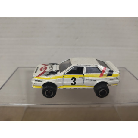 AUDI QUATTRO n3 (2) MICHELIN 1:58/apx 1:64 MAJORETTE 221 NO BOX