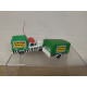 DODGE PICKUP TRUCK SAFARI + TRAILER 1:80/apx 1:64 MAJORETTE 212 NO BOX