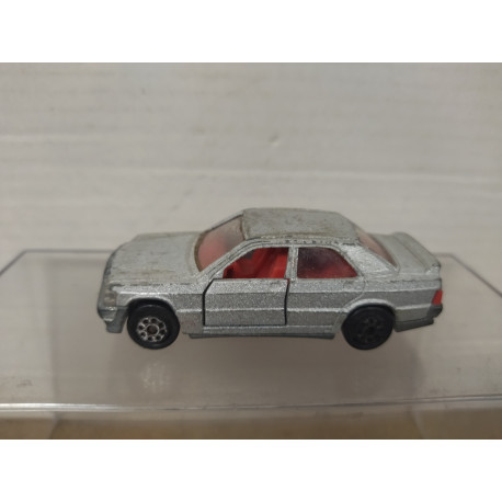MERCEDES-BENZ W201 190E 2.3-16V SILVER (1) 1:59/apx 1:64 MAJORETTE 231 NO BOX
