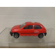 RENAULT CLIO ROUGE 1:53/apx 1:64 MAJORETTE 208 NO BOX