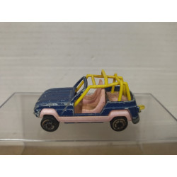 RENAULT 4 JP4 BLUE/ROSE (2) 1:47/apx 1:64 MAJORETTE 252 NO BOX