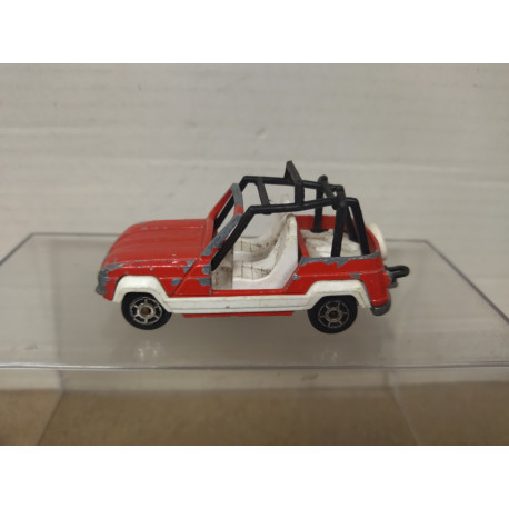 RENAULT 4 JP4 RED/WHITE (3) 1:47/apx 1:64 MAJORETTE 252 NO BOX