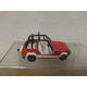 RENAULT 4 JP4 RED/WHITE (3) 1:47/apx 1:64 MAJORETTE 252 NO BOX