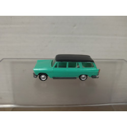 FIAT 1800 FAMILIAR VERDE/NEGRO (SEAT 1400 FAMILIAR) 1:87 H0 EKO BOX VINTAGE