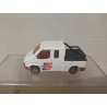 FORD TRANSIT PICKUP GRUA (4) TOTAL 1:60/apx 1:64 MAJORETTE 243 NO BOX