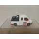 FORD TRANSIT PICKUP GRUA (4) TOTAL 1:60/apx 1:64 MAJORETTE 243 NO BOX