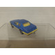 FORD THUNDERBIRD BLUE/YELLOW 1:67/apx 1:64 MAJORETTE 217 NO BOX