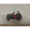 JEEP CJ-7 BLACK 1:54/apx 1:64 MAJORETTE 268 NO BOX