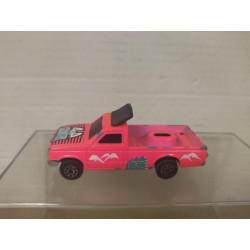 PICKUP CAMPING CAR PINK apx 1:64 MAJORETTE NO BOX