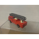 CAMION/TRUCK POMPIER FDNY RED (2) 1:100/apx 1:64 MAJORETTE 207 BOX