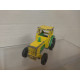 TRACTOR AMARILLO/VERDE (3) 1:65/apx 1:64 MAJORETTE 208 NO BOX