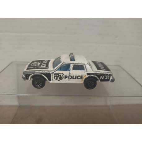CHEVROLET IMPALA POLICE (4) 1:69/apx 1:64 MAJORETTE NO BOX