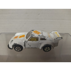 PORSCHE 911 TURBO n26 WHITE apx 1:64 MADE HONG KONG NO BOX
