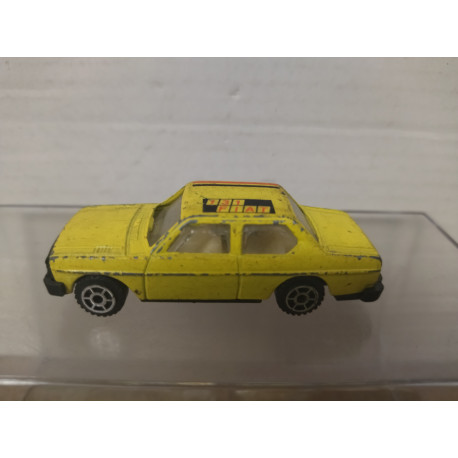 FIAT 131 YELLOW apx 1:64 MADE HONG KONG NO BOX