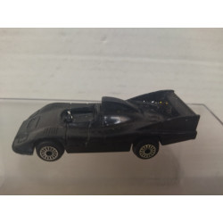 PORSCHE 936 BLACK apx 1:64 ZYLMEX D62 MADE HONG KONG NO BOX