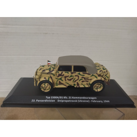 Kfz.21 STEYR 1500A/01 1944 23.PzDIVISION UKRAINE GERMANY WW 2 1:43 ALTAYA IXO