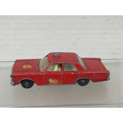FORD GALAXIE FIRE CHIEF LESNEY 55/59 (4) 1:73/apx 1:64 MATCHBOX NO BOX