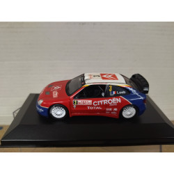 CITROEN XSARA WRC 2004 RALLY MONTE CARLO LOEB 1:43 DEFECT/NO RETROS/BOX NO ORIGINAL