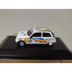 RENAULT 5 TS 1982 CIRCUITO ESTORIL CARLOS SAINZ 1:43 ALTAYA IXO BOX NO ORIGINAL