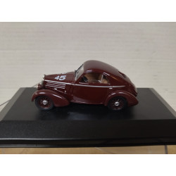 FIAT 508 BALILLA BERLINETTA 1936 n45 MILLE MIGLIA 1:43 HACHETTE BOX NO ORIGINAL