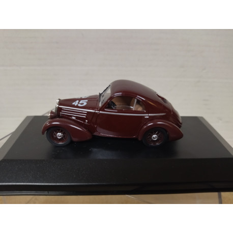 FIAT 508 BALILLA BERLINETTA 1936 n45 MILLE MIGLIA 1:43 HACHETTE BOX NO ORIGINAL