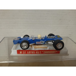 LOTUS 63/2 ZANDVOORT FORMULA F1 apx 1:64 GUISVAL BOX VINTAGE ORIGINAL
