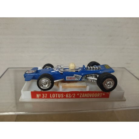 LOTUS 63/2 ZANDVOORT FORMULA F1 apx 1:64 GUISVAL BOX VINTAGE ORIGINAL