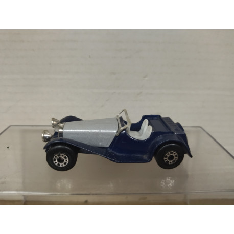 JAGUAR SS 100 OPEN BLUE/GREY MB47 1:50/apx 1:64 MATCHBOX NO BOX