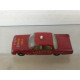 FORD FAIRLANE FIRE CHIEF´S CAR LESNEY 59 1:80/apx 1:64 MATCHBOX NO BOX