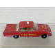 FORD FAIRLANE FIRE CHIEF´S CAR LESNEY 59 1:80/apx 1:64 MATCHBOX NO BOX