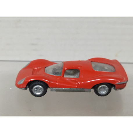 FERRARI P4 RED 1:66/apx 1:64 PENNY ITALY 0/200A VINTAGE/NO BOX